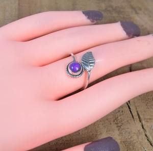 Joyería de piedras preciosas turquesas para mujer, anillo de estilo bohemio de plata, joyería de plata de ley 925, anillo hecho a mano de tendencia, Regalo para mamá - Product Image 3