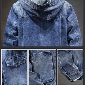 Jeans de Mezclilla para Hombre / Chaqueta Trucker de la Mejor Calidad con Colores Personalizados y Logotipo Personalizado Hecho en Pakistán - Product Image 2