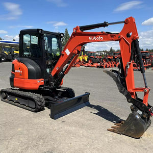 Pour Kubota U35-4 petite mini pelle équipement de Construction en bon état avec poids de fonctionnement de 5 tonnes et chenille de moteur Kubota - Product Image 6