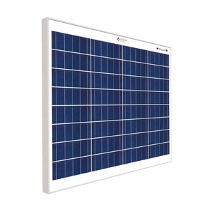 Sungiftソーラーパネル24セル多結晶ソーラーパネル100w 12vブルー