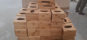 Caja de toalla de papel de bambú, hecho en Vietnam, respetuoso con el medio ambiente y duradero, alta calidad, precio de fábrica, servicio OEM - Product Image 6