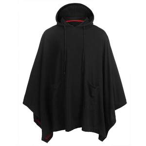 Meilleur Design Automne Hiver Offre Spéciale Hommes Chauves-Souris Ailes Hoodies Mode Polaire Plus Épais Chauve-Souris Ailes À Capuche Décontracté Pour Homme - Product Image 2