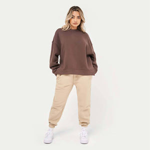Sweat-shirts pour femmes de couleur personnalisée Logo imprimé personnalisé Sweat-shirts décontractés pour femmes Sweat-shirts respirants de haute qualité pour femmes - Product Image 2