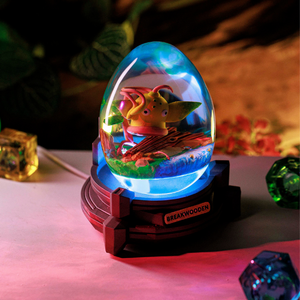 Lampe en résine personnalisée, lampe en résine Snolax, veilleuse personnalisée, lampe Pokémon en époxy, lampe Art Déco, cadeau personnalisé, cadeau fait main - Product Image 2