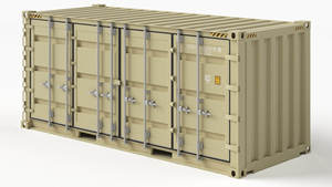 Contenedor de Carga Estándar Nuevo Verde TITAN de 20 pies para Transporte en Seco en Venta - Product Image 4