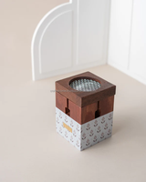Brûleur d'encens en bois d'agar au design créatif, parfum Océan Lavande Benjoin, style religieux, art moderne, style antique, artisanat indien pour la maison