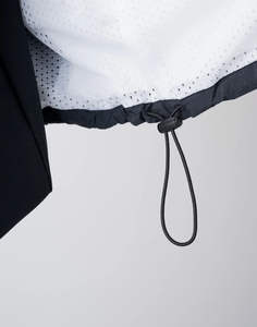 Conjunto de ropa deportiva de gimnasio de alta calidad para mujer, cortavientos al por mayor con tiras de cremallera de poliéster y nailon a prueba de viento, servicio OEM - Product Image 6