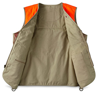 Gilet de chasse unisexe professionnel - Vêtement de travail haute visibilité respirant et à séchage rapide en polyester avec plusieurs poches pour une utilisation en extérieur