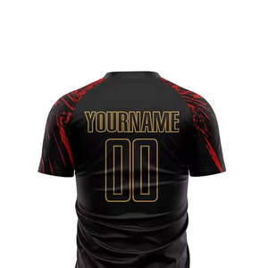 Ropa de fútbol de manga corta de calidad superior Diseño transpirable ecológico Ajuste cómodo Conjuntos de impresión por sublimación - Product Image 6