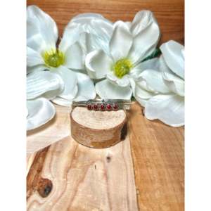 สร้อยข้อมือแฟชั่นเงินสเตอร์ลิงรูปหอยมุกหนามของแอรอน เดวิส - Product Image 1