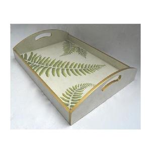 Super Venta de estilo americano impreso bandeja de desayuno de calidad de larga duración bandeja de madera utiliza hogar Hotel restaurante fiesta de boda - Product Image 6