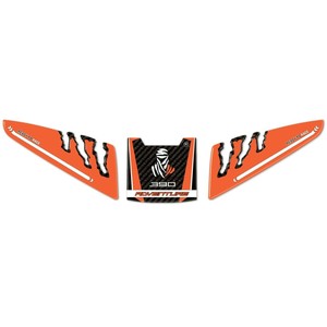 Adesivo Protettivo 3D in Resina Gel per Serbatoio Compatibile con Moto KTM 390 Adventure - Product Image 4