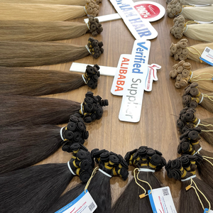 Meilleure vente de cheveux humains ondulés vietnamiens 10 paquets de cheveux bouclés humides et ondulés tissage de cheveux vierges - Product Image 6