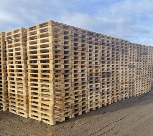 簡単な持ち上げと耐荷重のためのしっかりしたユーロパレットサイズ
