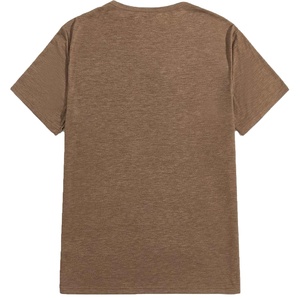 Mens High Quality Wholesale V-Neck T-Shirt Custom V Neck t shirts Short Sleeved <b>tshirt</b> For Men Plain Blank <b>Polyester</b> Tee OEM - Product Image 3