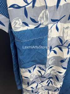 Handmade Floral Crepe Silk <b>Kimono</b> Robe for <b>Women</b> | Soft Comfortable Summer Bathrobe V-neck Elastic Waist | Vintage Luxury Resort - Product Image 4