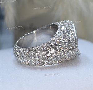Eye Shape 925 Silver Cocktail <b>Ring</b> With Marquise Color Stone Handmade Setting Women's Luxury <b>Statement</b> <b>Ring</b> - Product Image 6