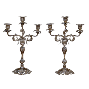 Candélabre vintage en métal design créatif pour villa, salon et chambre à coucher, éclairage décoratif personnalisé de luxe - Product Image 2