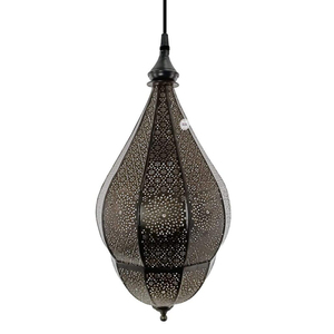 Lámpara colgante marroquí de metal hecha a mano, en tono cobre antiguo, para decoración del hogar y hoteles, al mejor precio. - Product Image 5