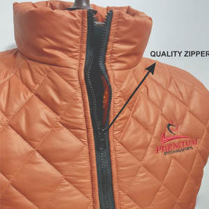 Gilets d'hiver unisexes de haute qualité, imperméables, coupe-vent, respirants, avec fermeture éclair, logo personnalisé ODM, design personnalisé, veste matelassée - Product Image 3