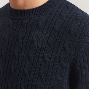 Pull classique pour homme, pull chaud et tendance à manches longues, coupe confortable, parfait pour les occasions décontractées ou les sorties en plein air - Product Image 6