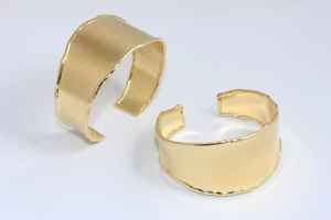 Manchette en argent gravée florale artisanale | Large bracelet en argent sterling 925 | Bracelet tribal ethnique Boho - Product Image 6