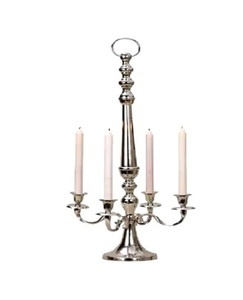 Chandelier décoratif Bougeoir de créateur fait main de qualité supérieure Bougeoir en métal classique et élégant Vente en gros - Product Image 1