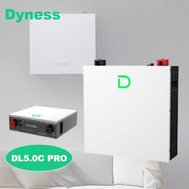Long Lifespan Lithium Battery Dyness 5.12KWH DL5.0C Pro Wall Mounted LifePO4 Battery with IP20