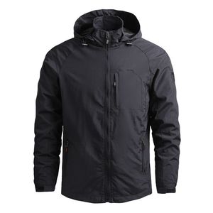 . Blouson aviateur pour homme en tissu léger avec fermeture à glissière sur le devant, poignets et col côtelés, parfait pour un usage quotidien et les sorties - Product Image 5