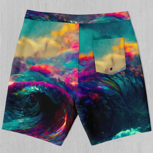 OEM Service Casual <b>Men's</b> 100% Polyester Sublimation <b>Shorts</b> Quick Dry Breathable Anti-Uv Custom Color - Product Image 5