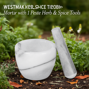 WESTMARK Gourmet Mortar with 1 Pestle Herb & Spice <b>Tools</b> - Product Image 3