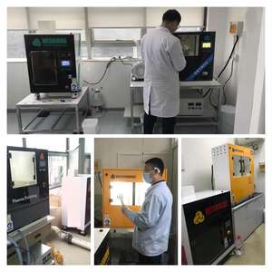 Un tecnico banco superiore laboratorio dentale materiale in metallo lega di amalgama nichel cromo lega dentale colata strumenti per lucidare la macchina - Product Image 4