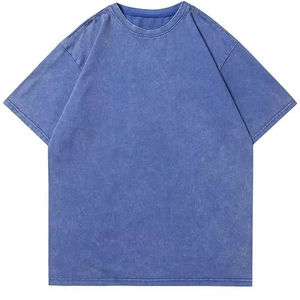 Camiseta Oversize de Algodón con Bordado Retro Vintage de Verano, Camisetas de Manga Corta de Algodón - Product Image 2