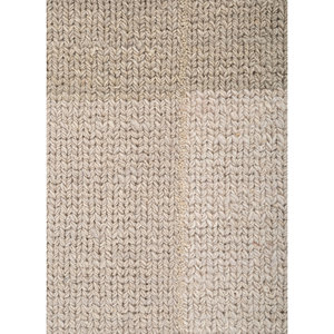 Contour Ivory Hand Loom Wool <b>Rugs</b> Organic Cotton Abstract Living Room Carpet Rectangle <b>Jute</b> <b>Rug</b> for Home Hallway Puzzle - Product Image 3
