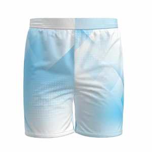 Pantalones cortos de verano para hombre lavados Pantalones cortos atléticos para correr de algodón de malla para hombre Pantalones cortos de lavado ácido - Product Image 1