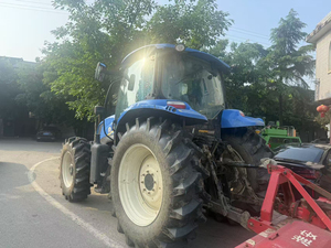 购买二手农场新荷兰T1404B 140HP农用二手拖拉机4WD价格便宜 - Product Image 5