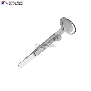 คีมจับแผลชนิดวงแหวนในรูปวงรี DESMARRES ขนาดเส้นผ่านศูนย์กลางวงแหวนด้านใน 10.4-19.8 มม. ด้ามจับแบน สแตนเลส 9 ซม. อุปกรณ์ทางการแพทย์ - Product Image 6