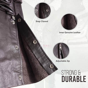 Cuissardes en cuir pour hommes et femmes, cuir de vachette pleine fleur de qualité supérieure, fabriquées à la main, style western cowboy et équitation, couleur et taille personnalisables - Product Image 5