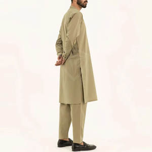 Costumes pakistanais stylés pour hommes Kameez Salwar de haute qualité pour hommes vente en gros - Product Image 3