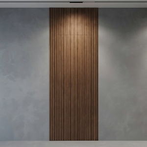 Porte en panneau HPL/HPDL cannelé moderne, grain de bois, panneau de cloison intérieur, taille personnalisée pour la décoration résidentielle - Product Image 5