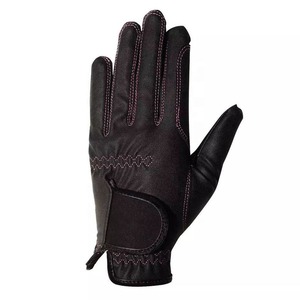 Gants d'équitation d'hiver unisexes en cuir/polyester, à doigts entiers, imperméables, avec fermeture magnétique, légers, pour l'équitation en plein air - Product Image 3