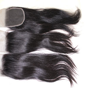 ที่ดีที่สุดคุณภาพมนุษย์ผมแพ็คเก็ตปิดมือผูกมนุษย์ 100% ต่อผม 10-40 นิ้ว 5x5 ตรง closing ผมมนุษย์ - Product Image 5