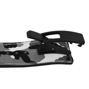 Cinturones de gimnasio con palanca de levantamiento de pesas de cuero con logotipo personalizado para hombres y mujeres a precio barato - Product Image 6