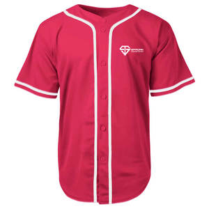 เสื้อเบสบอลผู้ผลิตจากปากีสถาน เสื้อเบสบอลติดกระดุม เสื้อผ้ากีฬา เสื้อเบสบอลสีพื้น - Product Image 1