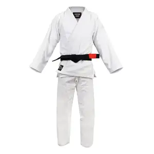 Taglie forti di arti marziali indossare Taekwondo uniforme con Logo personalizzato migliore vendita Taekwondo uniforme-Bjj Gi Jiu Jitsu Gi rosso Judo Gi