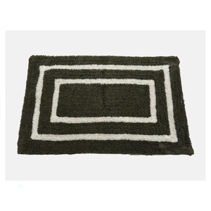 Alfombrillas de baño con mechones de algodón 100% de alta calidad, características antideslizantes de lujo modernas, producto de hotel para el hogar más vendido a precio con descuento - Product Image 1
