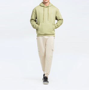 OEM Sweatshirts surdimensionnés unis grande taille Vente en gros Impression personnalisée Logo 3D en relief Sweat à capuche d'hiver pour hommes - Product Image 2