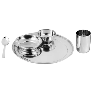 Juego de cena de acero inoxidable de 6 piezas de alta calidad, artículo de decoración de mesa al por mayor, juegos de vajilla - Product Image 4