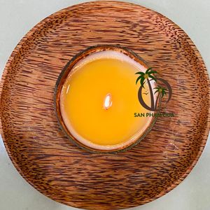 Hoa nhài thơm nến 100 gram dừa đậu nành nến cho spa thư giãn vỏ dừa nến tại Việt Nam - Product Image 6