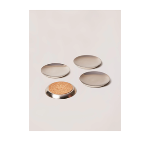 ที่รองแก้วเหล็กทรงกลมแบบกำหนดเองกันลื่นที่รองแก้วสำหรับโต๊ะบาร์โต๊ะของตกแต่งบ้าน - Product Image 1